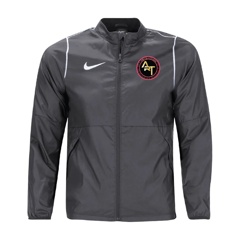 Stylish Statement Jacket for Fashion-Forward Looks-Adrenaline Rush Training Nike Park 20 Rain Jacket Grey