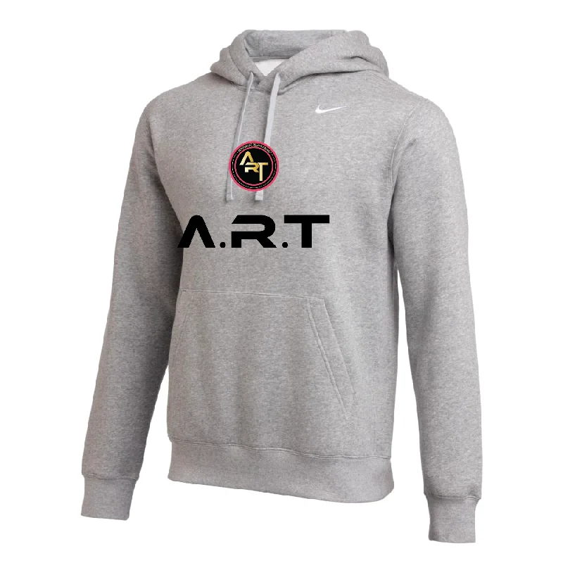 Soft Sherpa Hoodie for Extra Warmth-Adrenaline Rush Training Nike Club Hoodie Grey