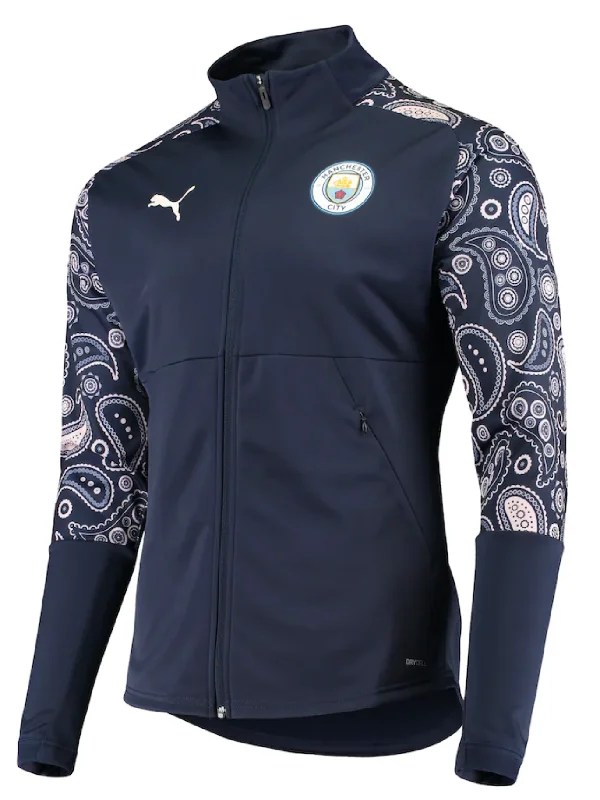 Winter Snowboard Jacket for Cold Weather Sports-Puma Manchester City Stadium Jacket - MENS