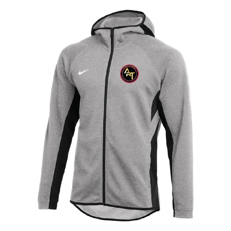 High-Performance Athletic Hoodie for Active Wear-Adrenaline Rush Training Nike Showtime Full-Zip Hoodie Grey