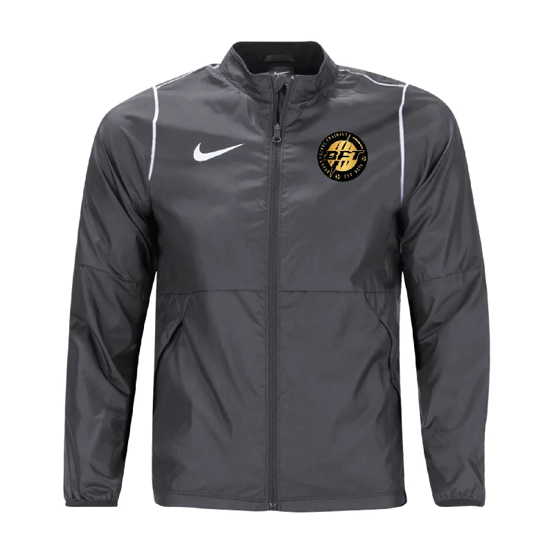 Cozy Knit Jacket for Relaxed Comfort-Beast Futbol Training Nike Park 20 Rain Jacket Grey