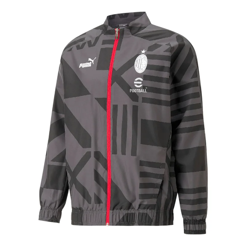 Seamless Jacket for Sleek, Minimalist Look-Puma AC Milan Pre Match Jacket 22/23