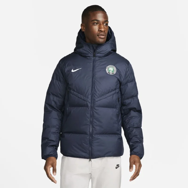 Tech Fabric Jacket for Modern Performance Wear-Men's Nike Storm-FIT Soccer Down Jacket