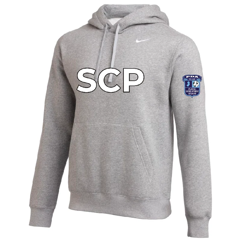 Long Sleeve Hoodie for Extra Warmth-PDA-SCP ECRL (Transfer) Nike Club Hoodie Grey