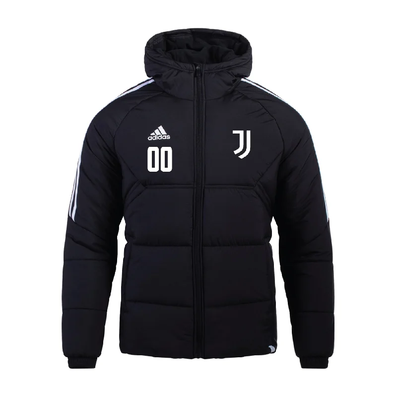 Trendy Hooded Jacket for Casual Fashion-JAB Greater Boston Boys adidas Condivo 22 Winter Jacket Black