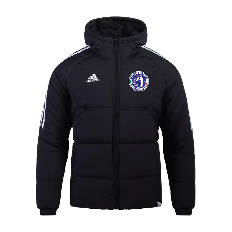 Eco-Friendly Organic Cotton Jacket for Sustainable Fashion-Brooklyn Italians FAN adidas Condivo 22 Winter Jacket Black