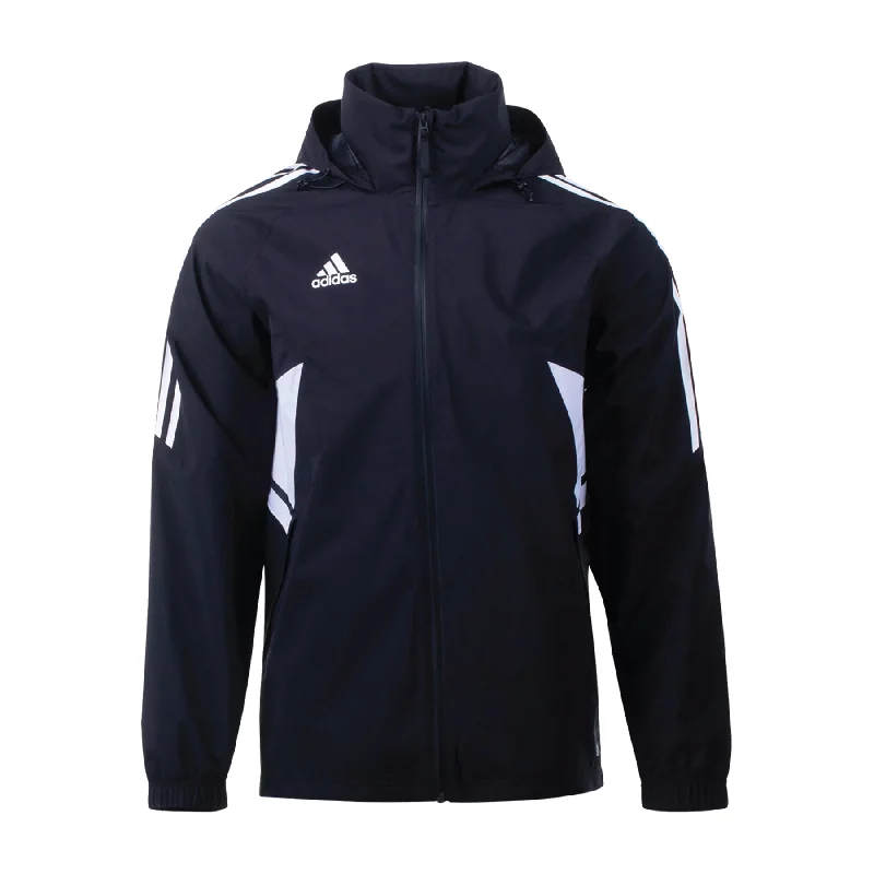 Functional Ski Jacket for Snow Sports-adidas Condivo 22 Rain Jacket Black