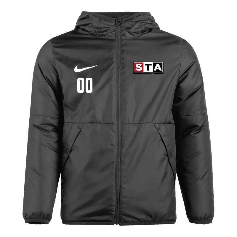 Utility Jacket with Multiple Pockets for Practical Wear-STA Girls Academy Nike Park 20 Repel Winter Jacket Black