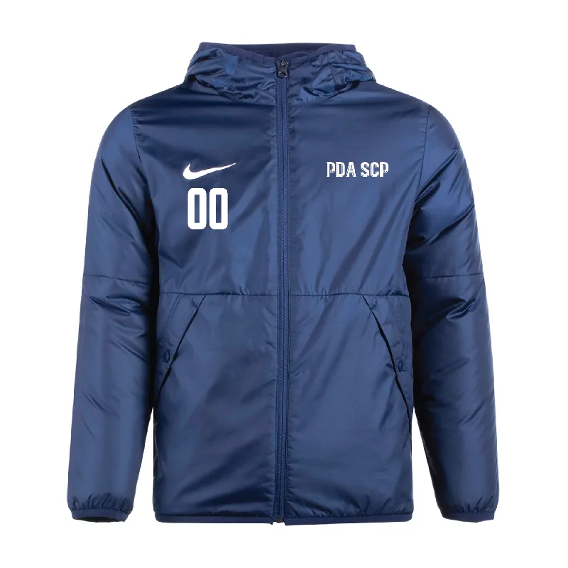 Breathable Jacket for Outdoor Activities-PDA-SCP Nike Park 20 Repel Winter Jacket Navy