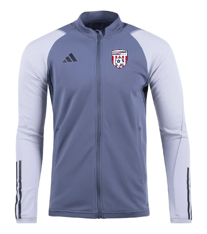 Rugged Work Jacket for Tough Conditions-Soccer Stars United New York adidas Tiro 23 Training Jacket Grey/Light Grey