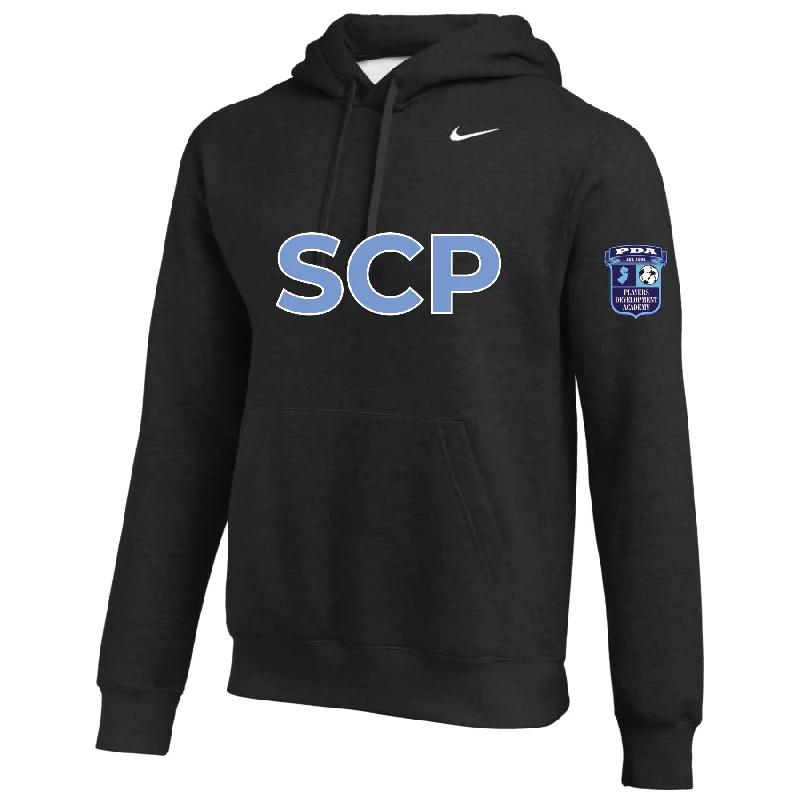 Cool Hoodie with Bold Logos for Statement Style-PDA-SCP ECRL (Transfer) Nike Club Hoodie Black