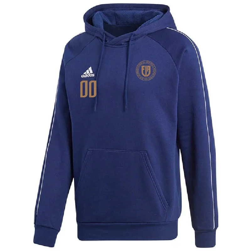 Eco-Conscious Hoodie for Sustainable Fashion-IFA U9 to U11 Program adidas Core 18 Hoodie Navy