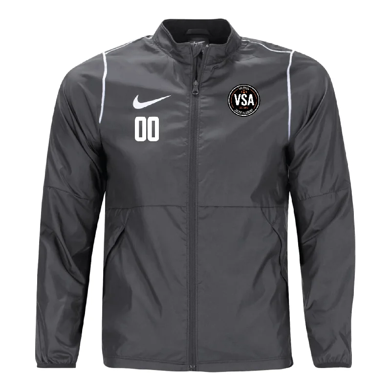 Lightweight Hiking Zip Jacket for Outdoor Exploration-Valencia Nike Park 20 Rain Jacket Grey