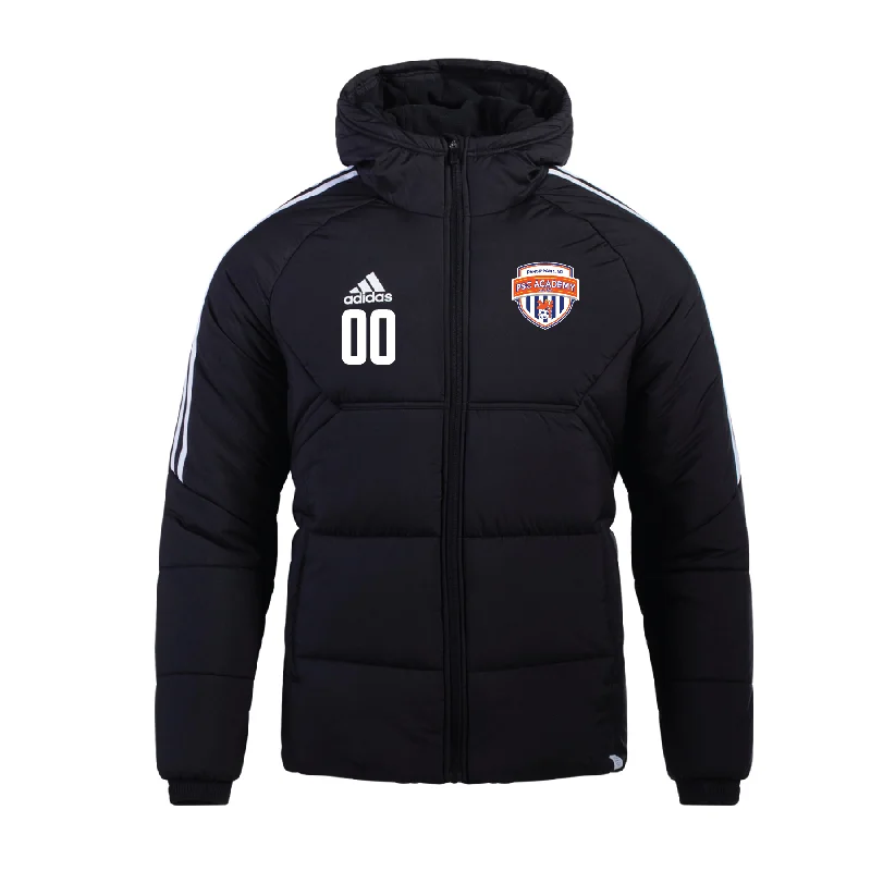 Soft Plush Jacket for Cozy Style-Parsippany SC Academy adidas Condivo 22 Winter Jacket Black