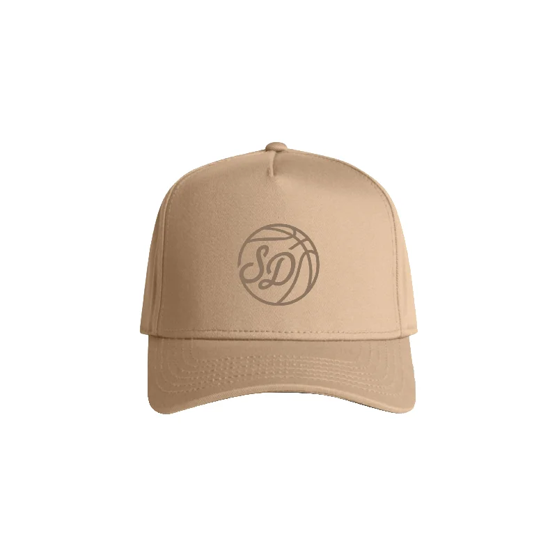 Relaxed Beach Hat for Summer Style-SD CLIPPERS FRAME HAT (SAND)