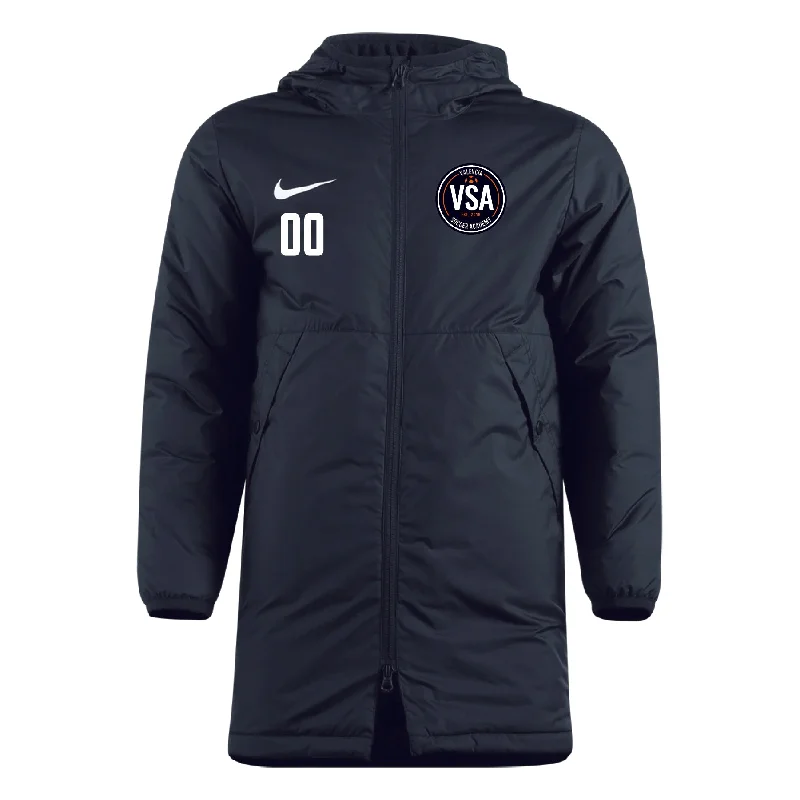 Versatile Zip Jacket for Travel and Leisure-Valencia Nike Park 20 Winter Jacket - Black