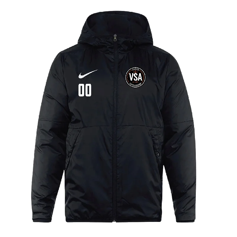 Wool Blend Coat Jacket for Professional Appeal-Valencia Nike Park 20 Repel Winter Jacket Black