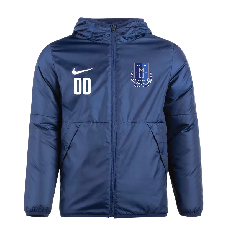 Quilted Down Jacket for Extra Warmth-Montclair United Nike Park 20 Repel Winter Jacket Navy