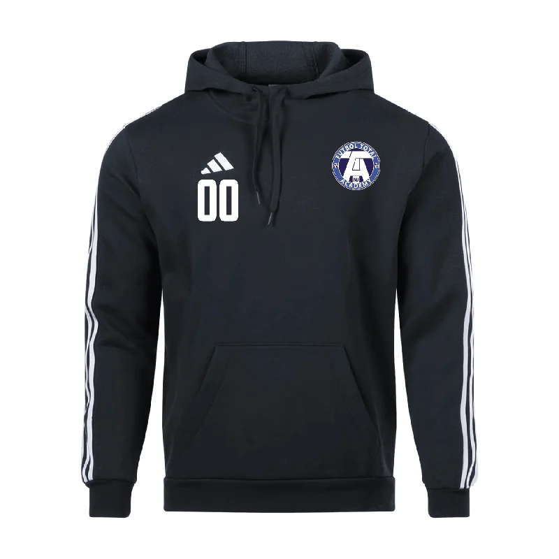 Breathable Hoodie for Summer Nights-FTA adidas Tiro 23 League Hoodie Black