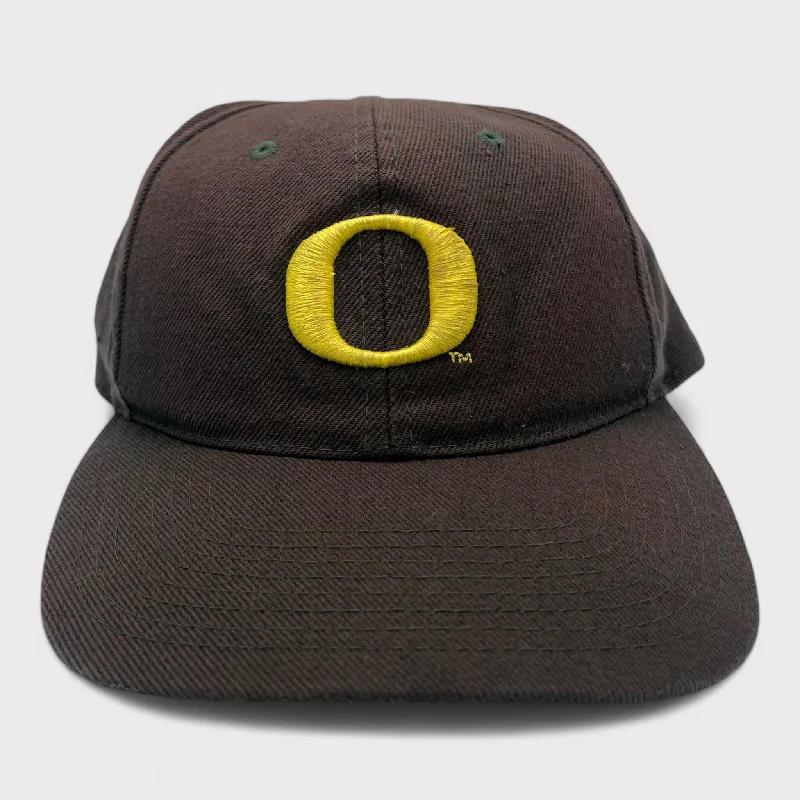 Comfortable Mesh Hat for Hot Days-Vintage Oregon Ducks Snapback Hat