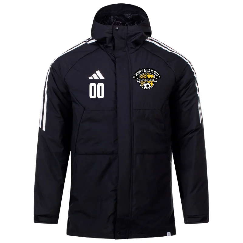 Comfortable Sweatshirt Jacket for Relaxed Days-West Milford  adidas Condivo 22 Stadium Parka Jacket Black