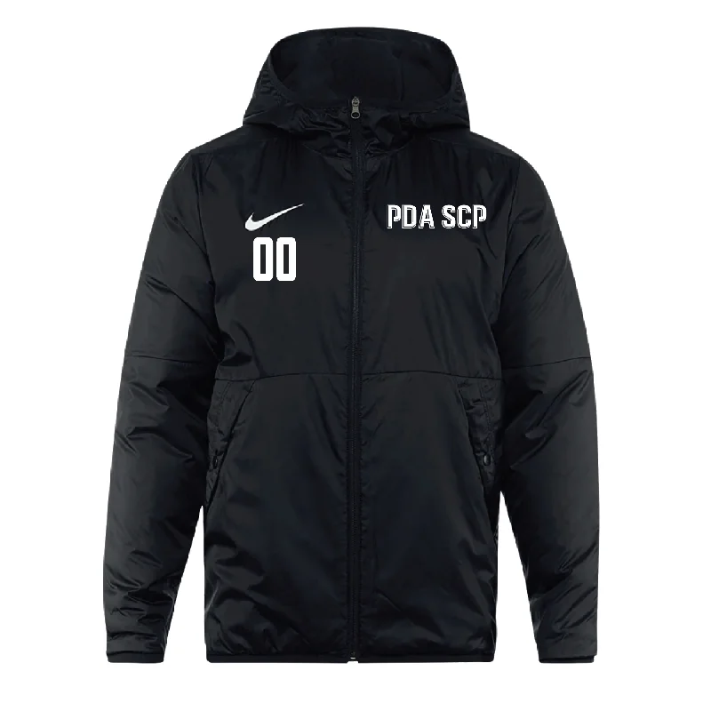 Hooded Puffer Jacket for Warmth and Style-PDA-SCP ECRL Nike Park 20 Repel Winter Jacket Black