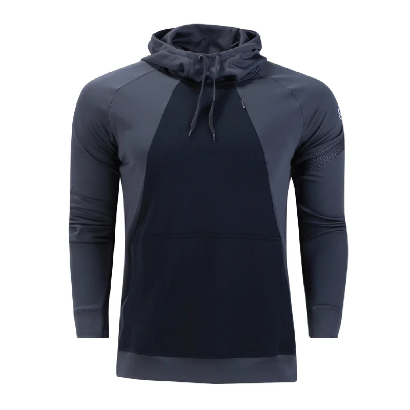 Functional Hoodie for Outdoor Activities-Nike Dry Academy Hoodie Grey/Black