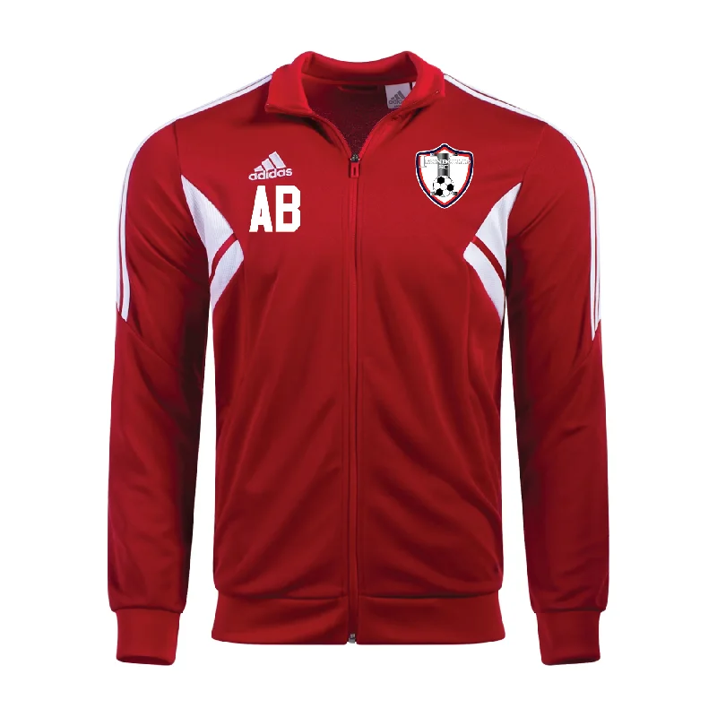 Soft Suede Jacket for Casual Chic Style-Ironbound SC adidas Condivo 22 Training Jacket Red