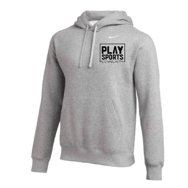 Premium Quality Hoodie for Luxury Comfort-Play Sports Community FAN Nike Club Hoodie Grey