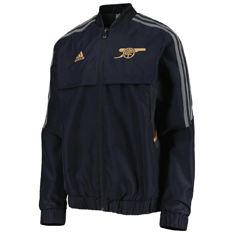 Casual Hooded Jacket for Everyday Casual Wear-Kid's adidas Arsenal Anthem Jacket 22/23