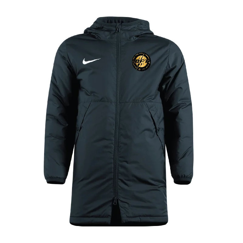 Soft Shell Jacket for Outdoor Adventures-Beast Futbol Training Nike Park 20 Winter Jacket - Black