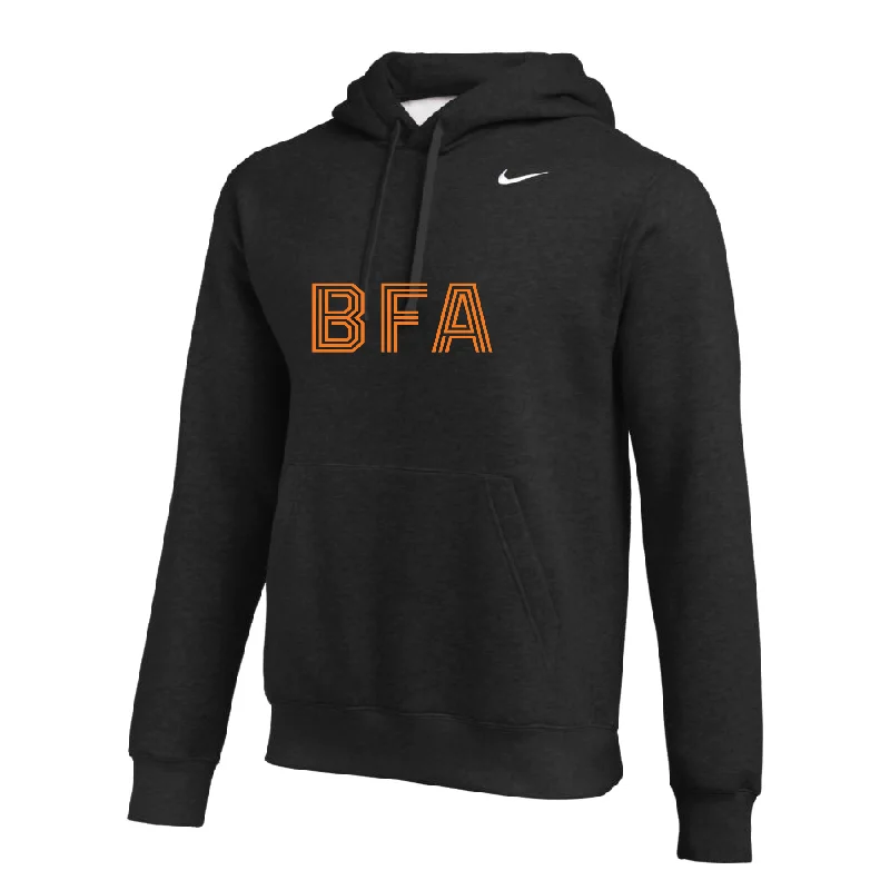 Colorful Hoodie for Fun Fashion Vibes-BFA FAN (Name) Nike Club Hoodie Black