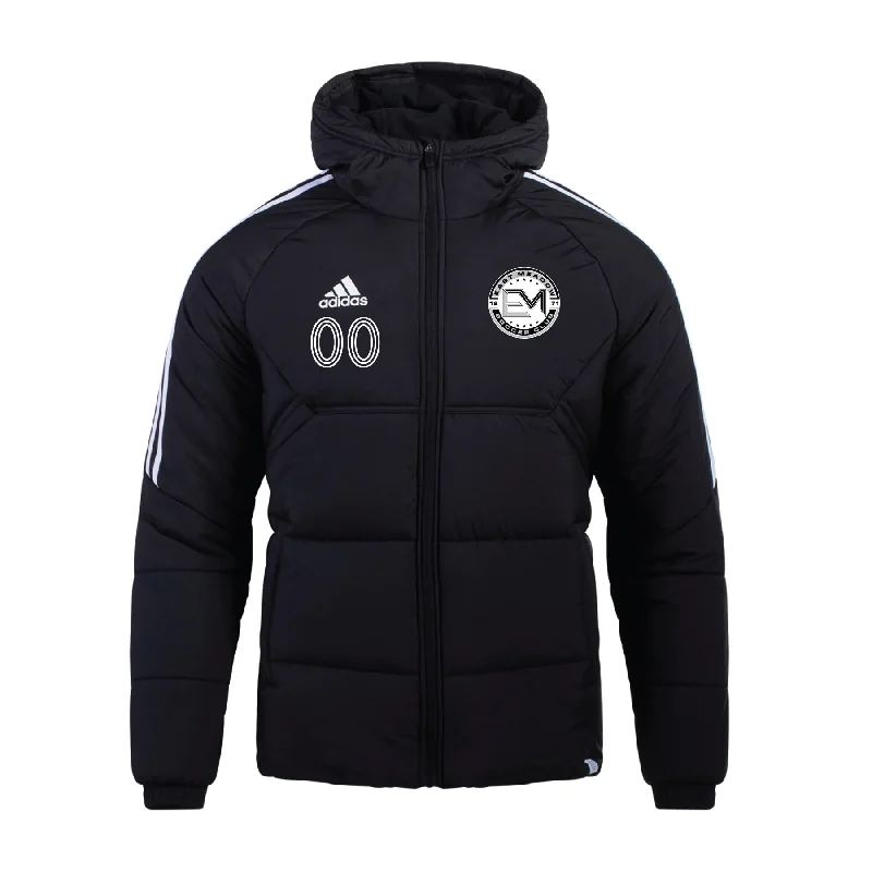 Modern Zip-Up Jacket for Stylish Comfort-EMSC Academy adidas Condivo 22 Winter Jacket Black