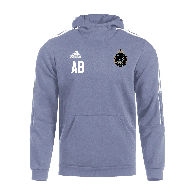 Classic Hoodie for Everyday Comfort-BSM Elite adidas Tiro 21 Hoodie Grey