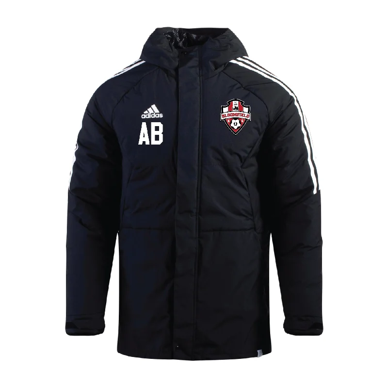 Puffer Jacket for Extra Warmth and Comfort-Bloomfield SC adidas Condivo 22 Stadium Parka Jacket Black