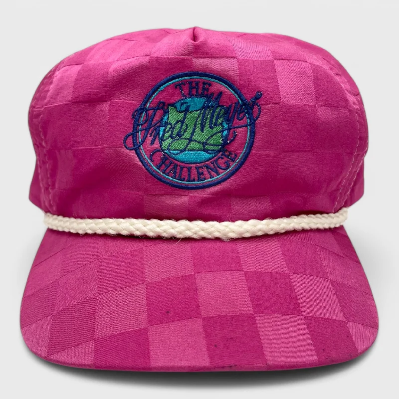 Quick-Drying Hat for Active Lifestyle-Vintage 1980s The Fred Meyer Challenge Strapback Hat