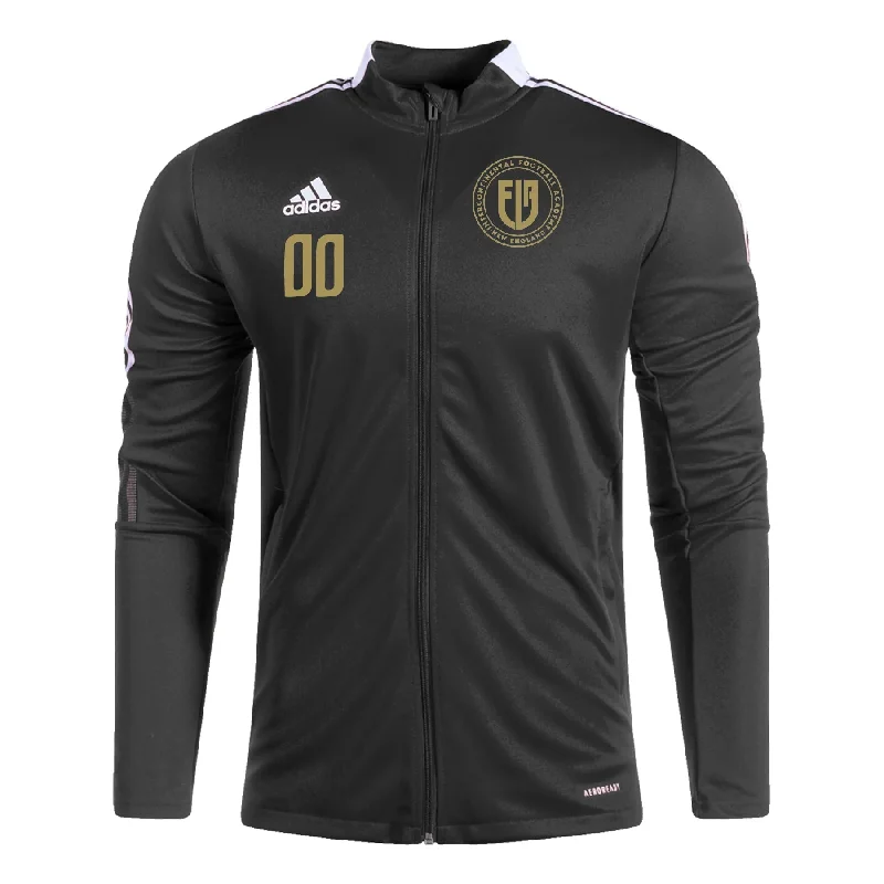 Casual Quilted Jacket for Everyday Wear-IFA U12, U15, U17 Program adidas Tiro 21 Training Jacket Black