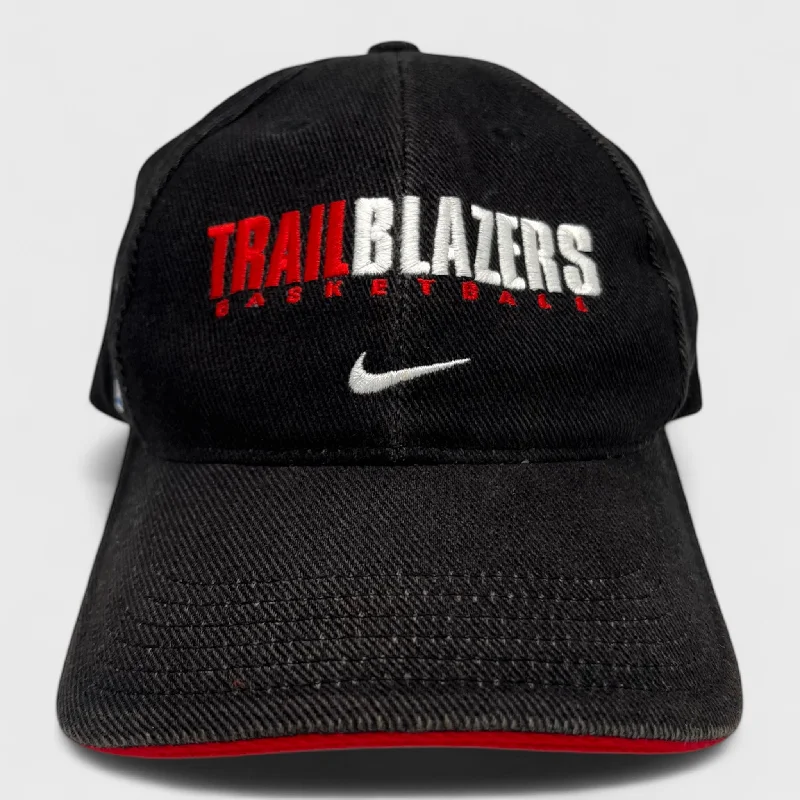 High-Performance Cycling Cap for Athletes-Vintage Portland Trail Blazers Strapback Hat