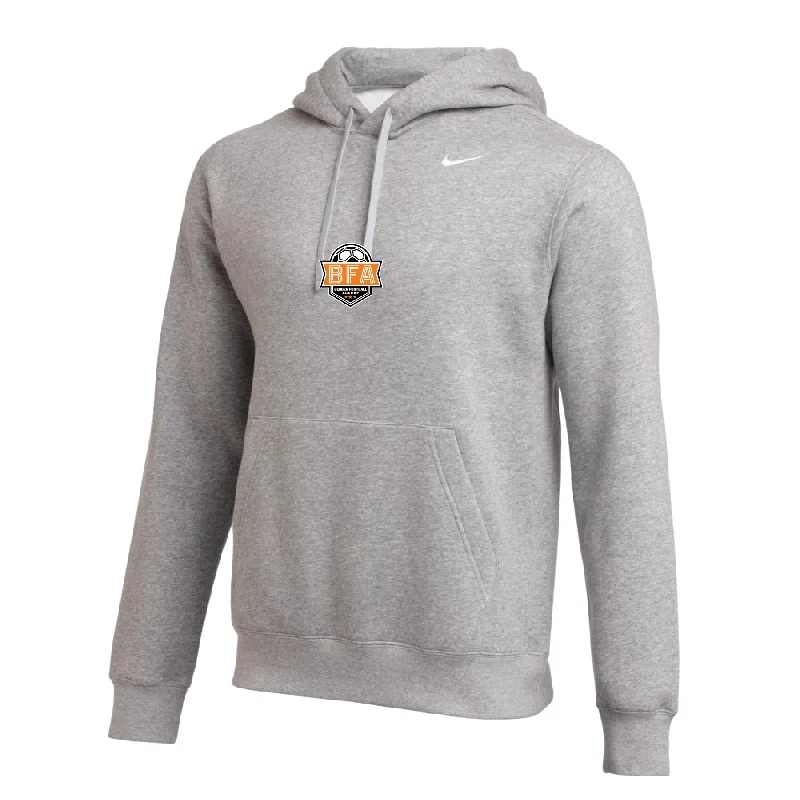 Relaxed-Fit Hoodie for Easygoing Style-BFA FAN (Patch) Nike Club Hoodie Grey