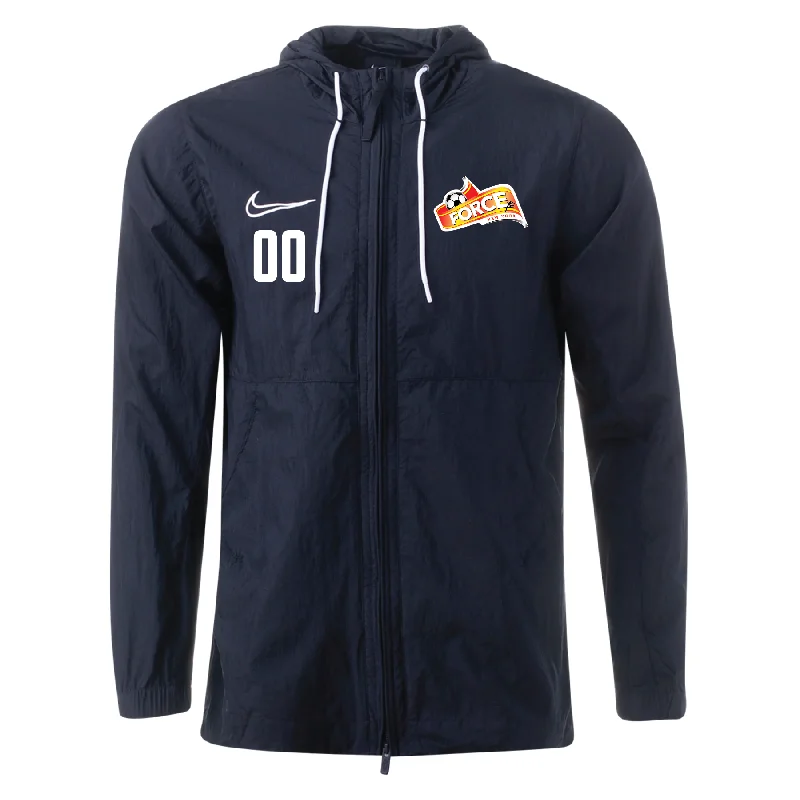 Elegant Wool Blazer Jacket for Professional Look-FORCE Nike Academy 19 Rain Jacket Black