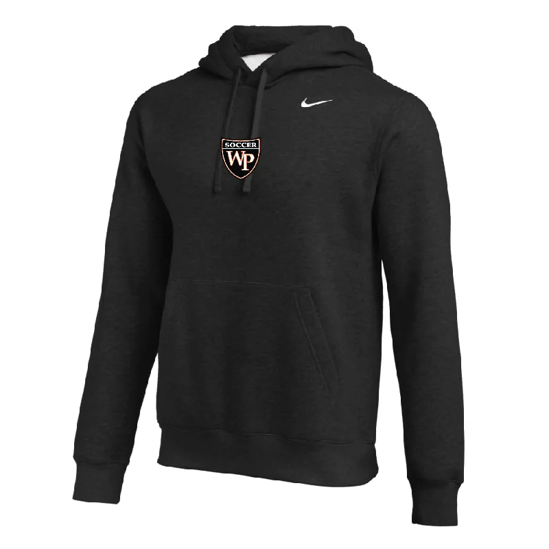 Street-Inspired Hoodie for Urban Fashion-William Paterson University Nike Club Hoodie Black