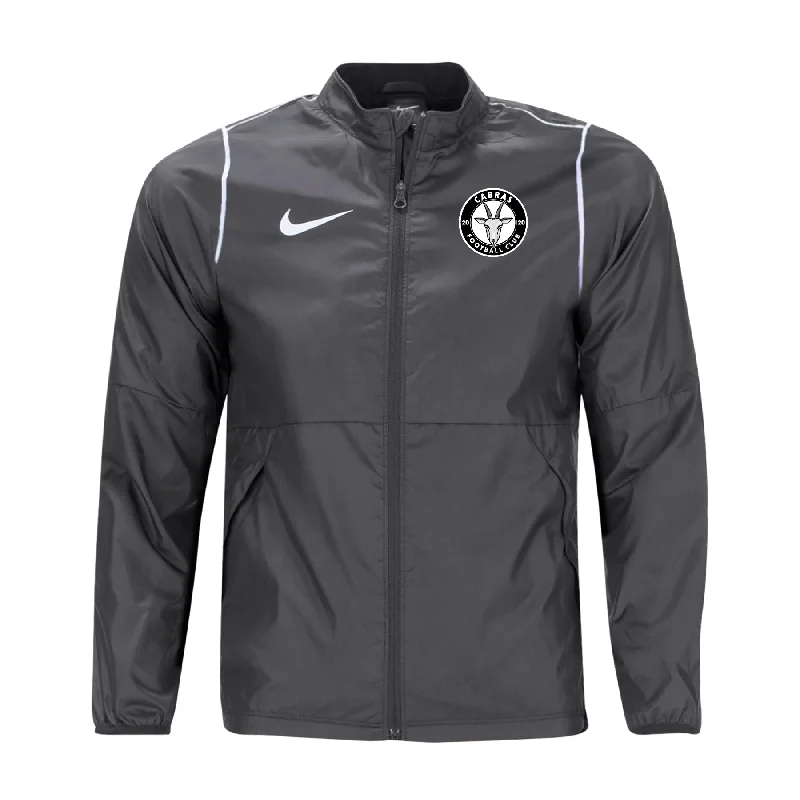 Puffer Jacket for Extra Warmth and Comfort-Cabras FC Nike Park 20 Rain Jacket Grey