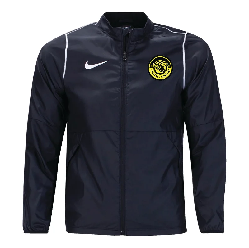 Lightweight Hiking Zip Jacket for Outdoor Exploration-DS Academy Nike Park 20 Rain Jacket Black