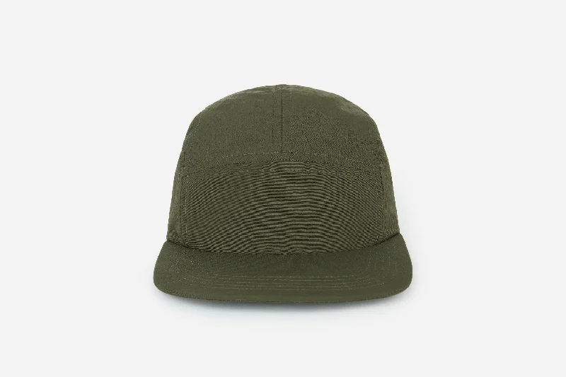 Casual Visor Hat for Sunny Days-Trail Cap ~ Olive Nylon