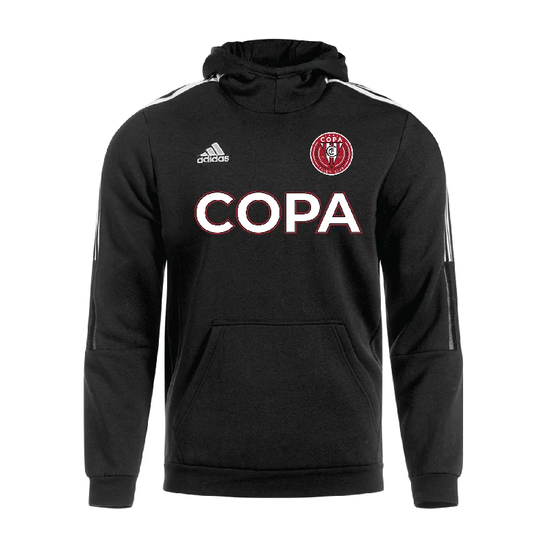 Graphic Print Zip Hoodie for Stylish Looks-FC Copa Greater Flemington adidas Tiro 21 Hoodie Black