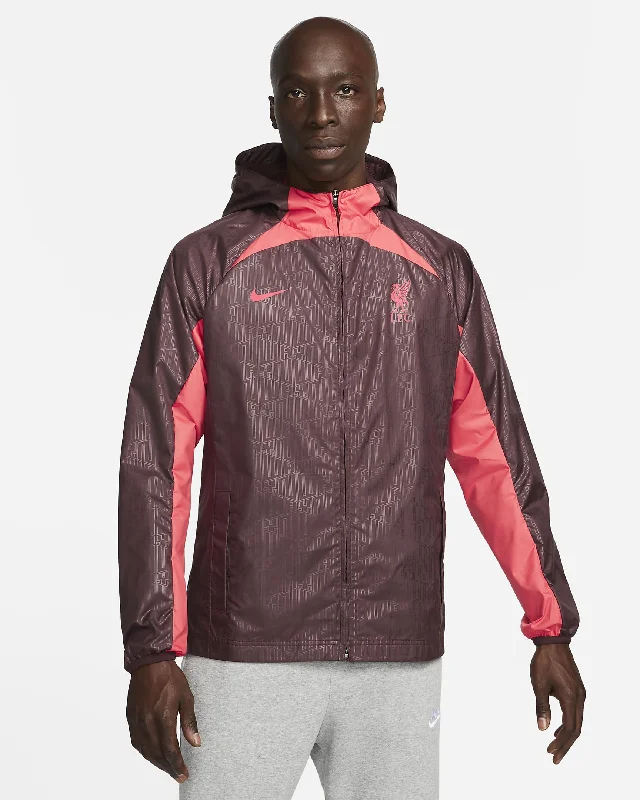 Soft Shell Jacket for Outdoor Adventures-Nike Liverpool FC AWF Men's Soccer Jacket