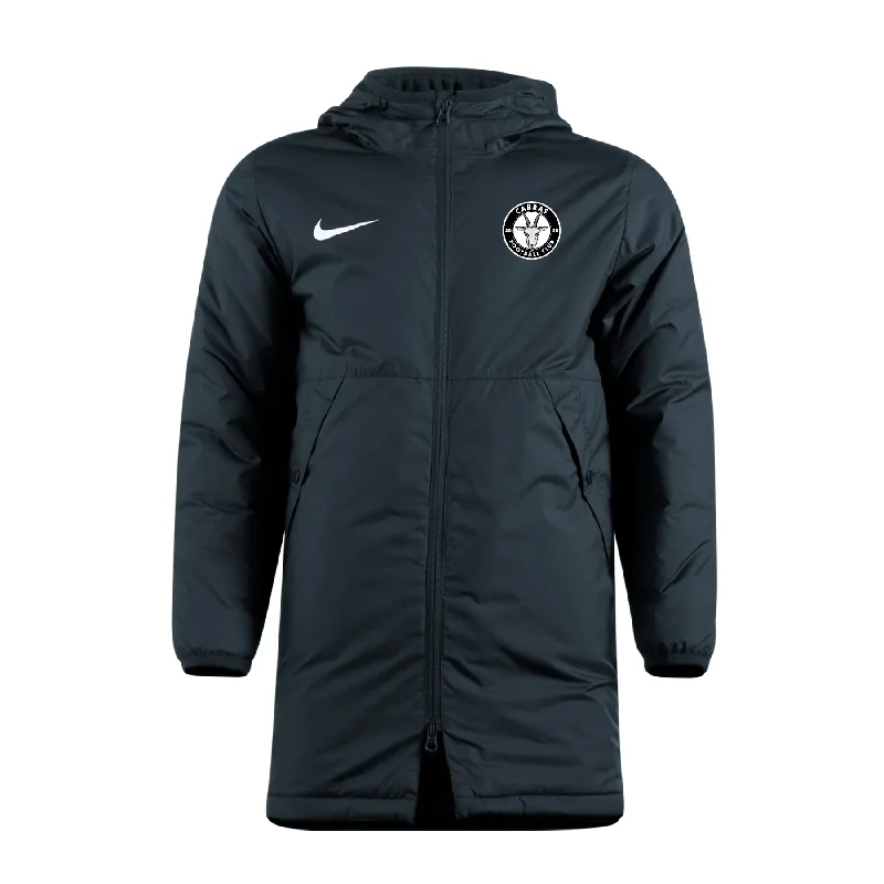 Casual Bomber Jacket for Everyday Wear-Cabras FC Nike Park 20 Winter Jacket Black