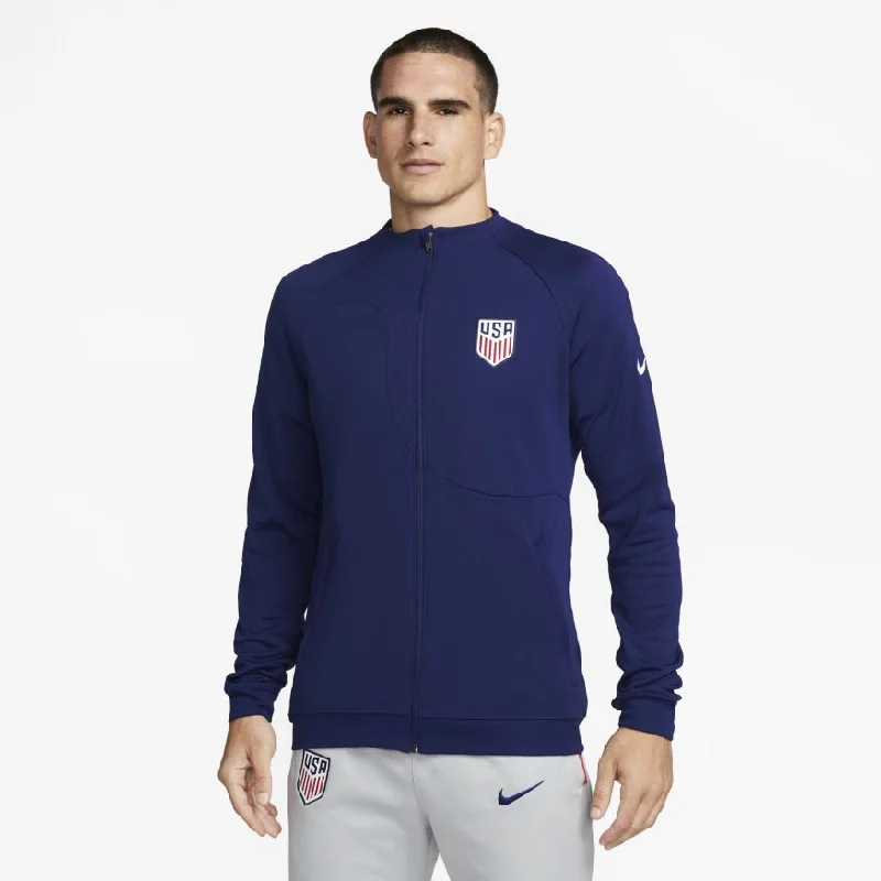 Eco-Friendly Organic Cotton Jacket for Sustainable Fashion-Men's Nike Dri-FIT U.S. Academy Pro Soccer Jacket