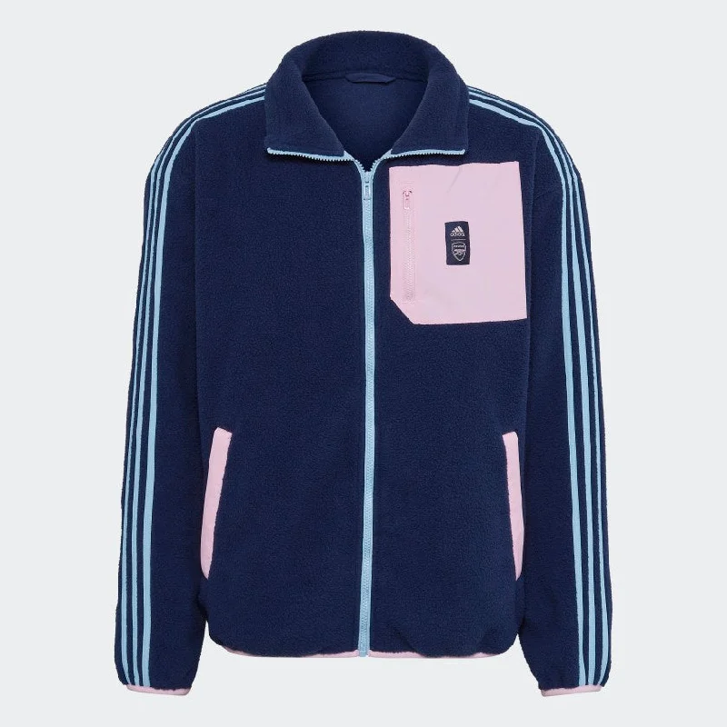 Soft Plush Jacket for Cozy Style-adidas Arsenal Fleece Jacket