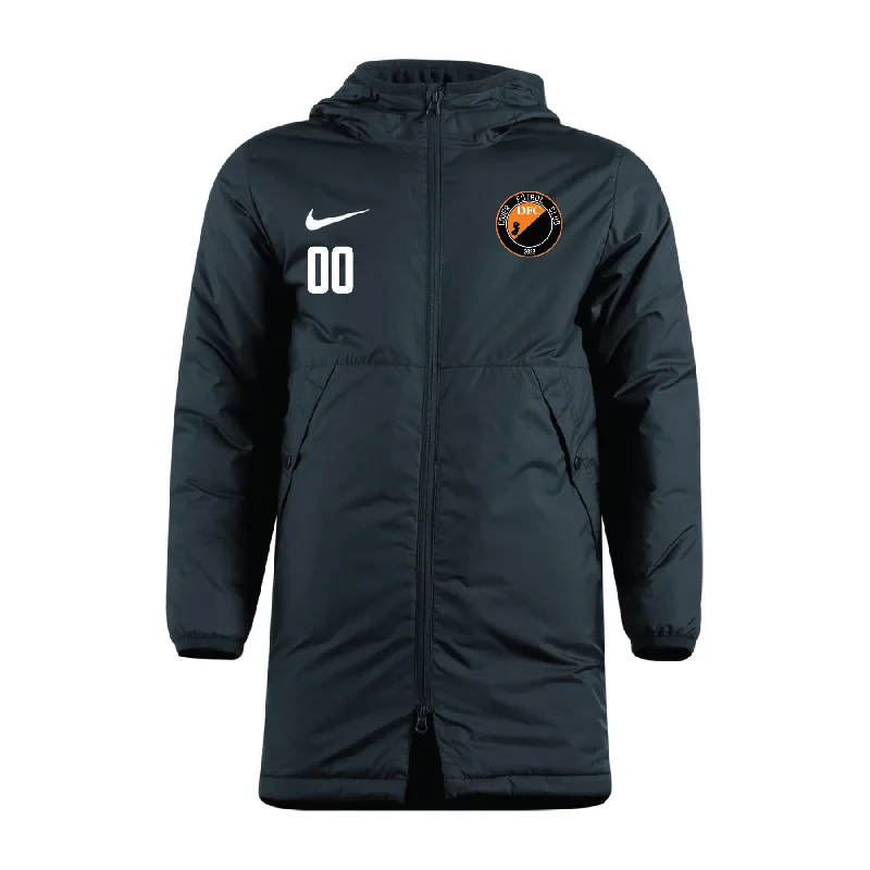 Eco-Friendly Recycled Material Jacket for Sustainability-Dover FC Nike Park 20 Winter Jacket Black